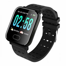 Sports Smartwatch/ Relógio A6 (Resistente à água) - Preto