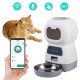 Dispensador Inteligente de Alimentação Automática para Animais de Estimação de 3,5L para Cães e Gatos - APP Tyua