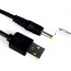 Conjunto de 2 Cabos USB Carregadores para Tablet Android, MP3 e Mais - 1m 