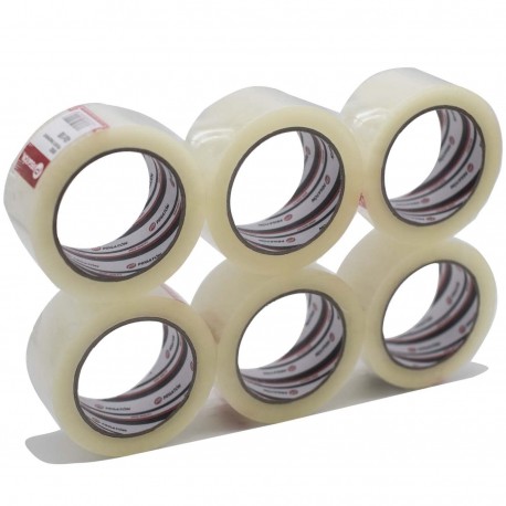 Pack de 6 Rolos de Fita Adesiva de 4,5 cm de Largura 