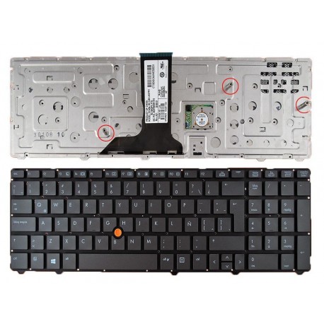 Teclado Para Portátil HP EliteBook 8760W, 8760P