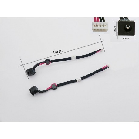 Conector DC Power Jack Para Portátil Toshiba Satellite  A200 A205 A210