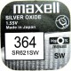  Pack de 5 Pilhas Maxell Professional 364 SR621SW