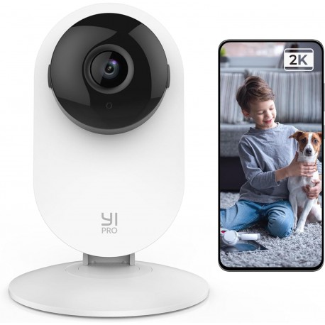 YI Baby Monitor 2K: Câmara de Vigilância Wi-Fi Avançada 