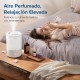 Humidificador Ultrassónico 3L com Aromaterapia e Luz Noturna