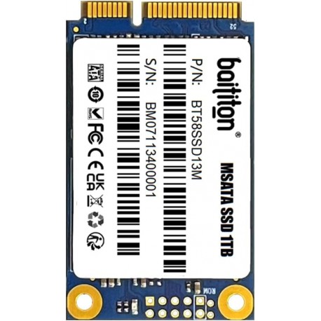 BAITITON MSATA III SSD 1 TB - Desempenho Elevado para Notebooks