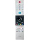 Controlo Remoto Universal CT-8567 para Televisores Toshiba - Prata