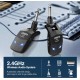 Sistema de Guitarra Sem Fios LEKATO WS80 2,4 GHz com Transmissor e Receptor