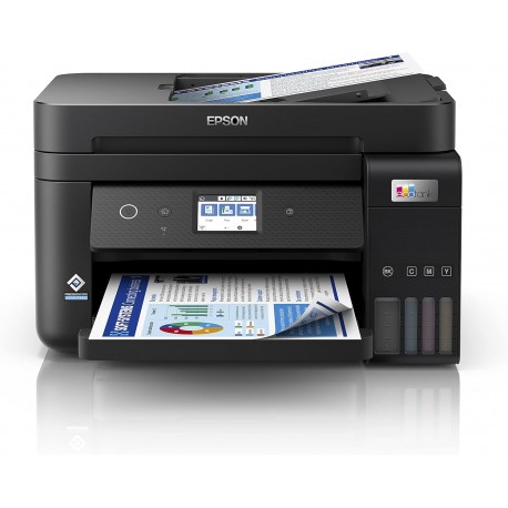 Epson EcoTank ET-4850 - Impressora Multifuncional 4 em 1 com Sistema de Tinta Recarregável e Wi-Fi