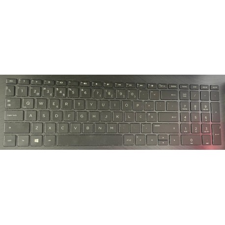 Teclado Português PO para Portátil HP Home 15-bw Series - Preto, Sem Moldura