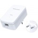 Kit Adaptador Ethernet Powerline MP500 - AV1000 Mbps, 1 Porta Gigabit, Plug&Play