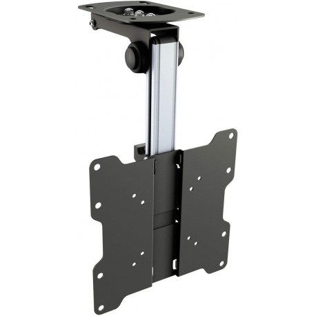 Suporte de TV de Teto Giratório Dobrável para Televisões de 13-33" (33-84 cm) VESA 75 x 75 - Preto