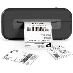 Impressora Térmica de Etiquetas 4x6 PM246S - USB, Monocromática, Compacta e Eficiente