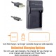 Carregador de Bateria com Micro USB e Bateria Li-Ion Compatível com Sony NP-F550 e Outros Modelos
