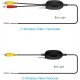 Podofo 2,4 G Transmissor e recetor de vídeo sem fios para câmara de visão traseira de 12 V carro/veículo / câmara frontal do