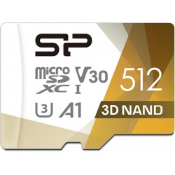 Cartão MicroSDXC 512GB Superior Pro - UHS-I (U3), V30 4K A1 - Alta Velocidade com Adaptador