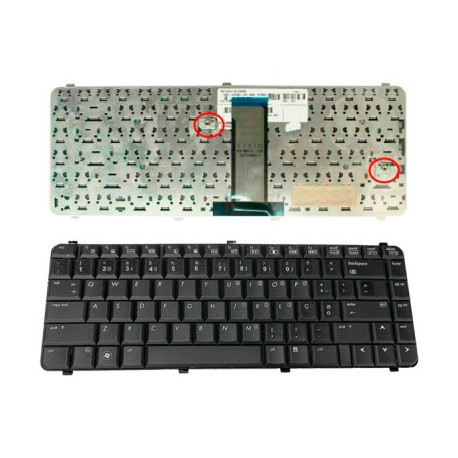 Teclado Português para HP Pavilion 6530s, 6531s, 6535s, 6730s, 6735s - Novo, Preto