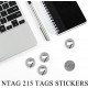 Pack de 60 Autocolantes NFC NTAG215 - 540 Bytes, À Prova d'Água, Compatível com Todos os Dispositivos