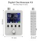 Osciloscópio Digital Portátil de 2,4 com Shell TFT e Cabo BNC - Kit Completo, Branco