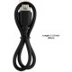 Carregador USB NB-2L para Canon EOS 350D, 400D, PowerShot G7, G9, S40, S45, S50, S60, S80, ZR100, ZR200, ZR500, ZR800 - Preto