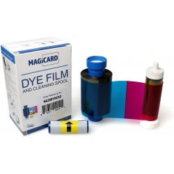 Fita Colorida MA300 YMCKO para Impressoras Magicard Pronto, Enduro, Rio Pro e Rio Pro 360 - 300 Impressões