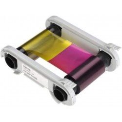 Fita Colorida Compatível R5F008EAA YMCKO para Impressoras Evolis Primacy, Elypso, Zenius - 300 Imagens