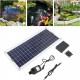 Kit de Bomba de Água Solar com Painel de 30 W, Bomba Submersível para Fonte e Jardim