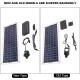 Kit de Bomba de Água Solar com Painel de 30 W, Bomba Submersível para Fonte e Jardim