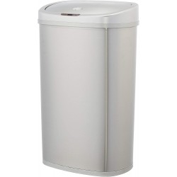 Cubo de Lixo Automático de Aço Inoxidável com Sensor de Movimento, 50 Litros