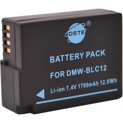 Bateria de Substituição para DMW-BLC12E, BP-DC12, Sigma BP-51, V-LUX4, Panasonic DMC GX8, G85, G7, FZ2000, FZ2500
