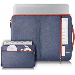 Capa Portátil Neoprene Cinzento Escuro 13-14 Polegadas para MacBook, ASUS, DELL, HP, Lenovo