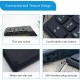 Teclado numérico sem fios Bluetooth Keypad 18 teclas com recetor mini USB 2.4 G teclado portátil para Data Entry para