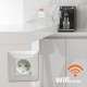 Tomada de Parede Inteligente WiFi 16A com Medidor de Consumo e Controlo por Voz