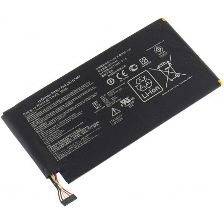 Bateria de Substituição C11-ME370T para ASUS ME301T-A1 ME370T MeMO Pad Nexus 7 - 3,75V 5070mAh