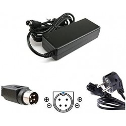 Adaptador de Alimentação 12V 6A 72W 4 Pinos para Substituição TPV Partner Tech PT-5500 POS