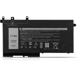 Bateria de Substituição 93FTF GJKNX DJWGP para Portátil Dell Precision 15 3520/3530 e Latitude