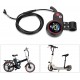 Kit Controlador para Bicicleta Elétrica com Ecrã LCD - 250W/350W, 24V/36V/48V/60V