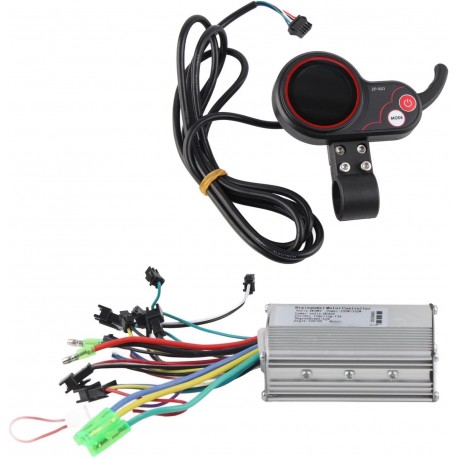 Kit Controlador para Bicicleta Elétrica com Ecrã LCD - 250W/350W, 24V/36V/48V/60V