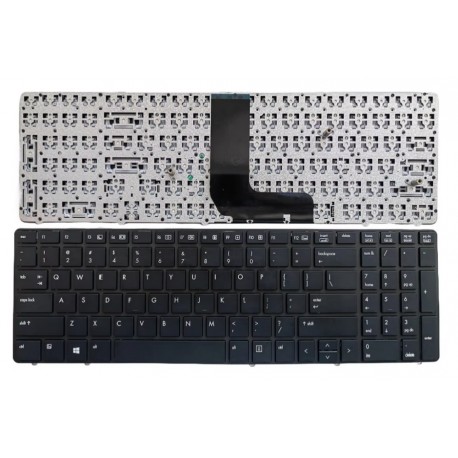 Teclado para portátil HP EliteBook 8560W 8570W cinzento