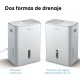 Desumidificador COMFEE WiFi 20L Easy Dry - Controlo por App, Silencioso, Área 40 m2