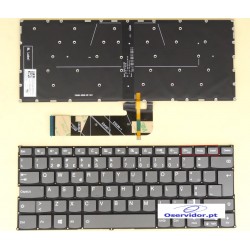 Teclado AZERTY para Lenovo IdeaPad C340-14 C340-14API C340-14IML C340-14IWL Flex-14IML