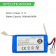 Bateria Li-ion 14.4V 36Wh 2600mAh para Aspirador Robótico - Compatível com Modelo 2349 INR18650 M26-4S1P