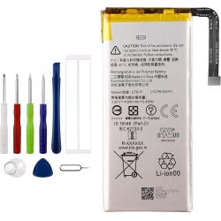 Bateria de Substituição GTB1F para Google Pixel 5 com Kit de Ferramentas