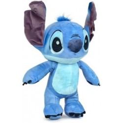 Disney Peluche Stitch Azul 30 cm com Som - Música Havaiana Hawaii