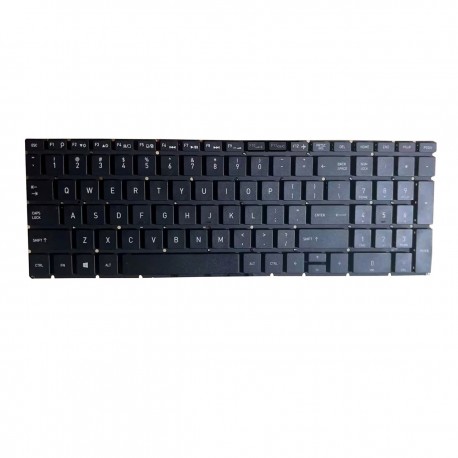 Teclado para Laptop Dynabook Satellite Pro L50-G - Layout US - Preto Sem Moldura