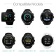 Carregador USB para Suunto Spartan Ultra HR - Spartan Sport Wrist HR - Suunto 9 - D5 - EON Core - Cabo 1 m