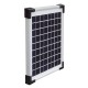 Módulo Solar Monocristalino 5W 12V - Alta Eficiência - Ideal para Autocaravana e Barco