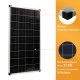 Painel Solar Monocristalino 150W 12V - Alta Eficiência - Ideal para Autocaravanas e Barcos