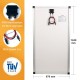 Painel Solar Monocristalino 150W 12V - Alta Eficiência - Ideal para Autocaravanas e Barcos