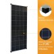 Painel Solar Monocristalino 180W 12V - Tecnologia PERC 9BB - Alta Eficiência